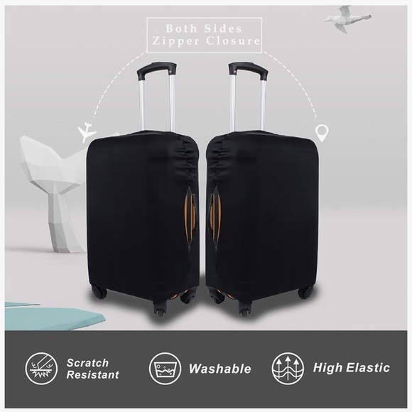 Explore Land Travel Luggage Cover Suitcase Protector (LARGE) - Picture 3 of 12